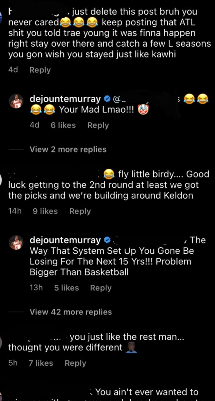 Instagram - @dejountemurray
